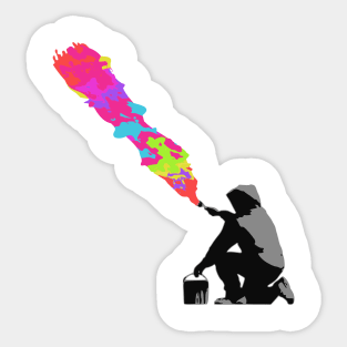 Graffiti Artist Sticker